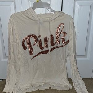 PINK light shirt/hoodie